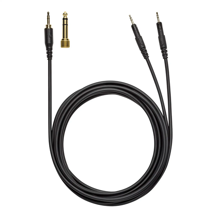 Audio-Technica ATH-R70xa headphones cable and adapter whitebox