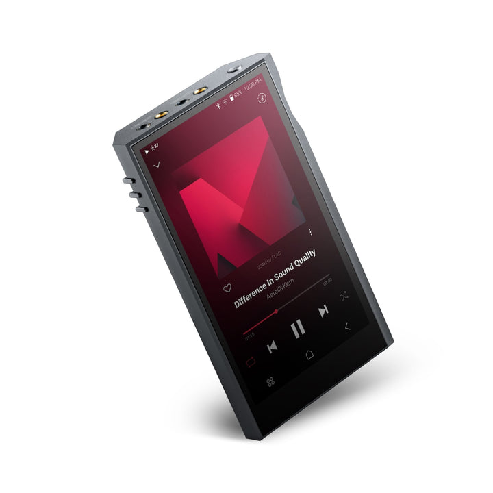 Astell&amp;Kern KANN Ultra front rotated over white background