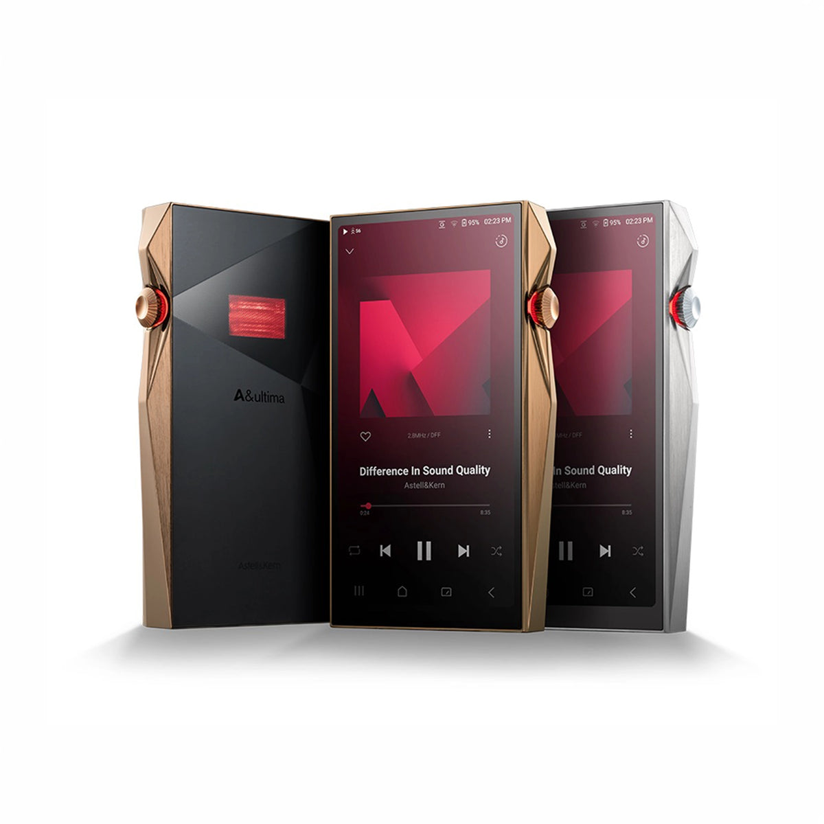 Astell&Kern SP4000T digital audio player x3 silver and copper whitebox