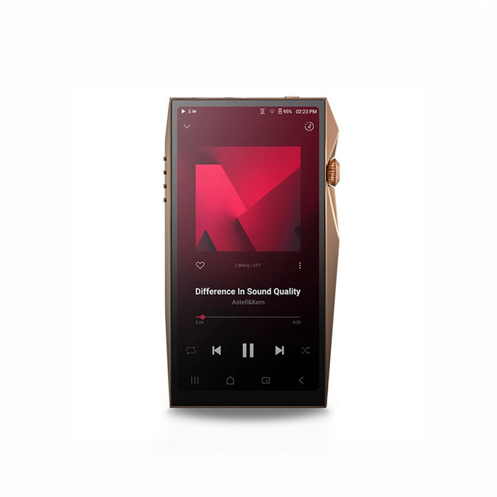 Astell&amp;Kern SP4000T digital audio player copper front whitebox