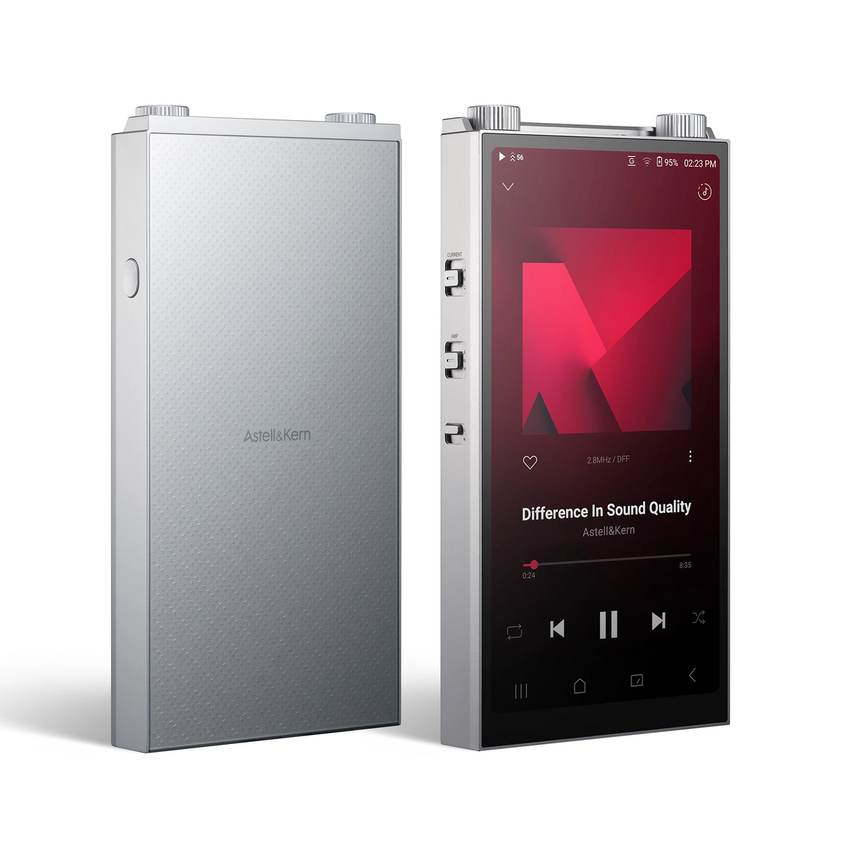 Astell&Kern PD20 DAP x2 front and back whitebox