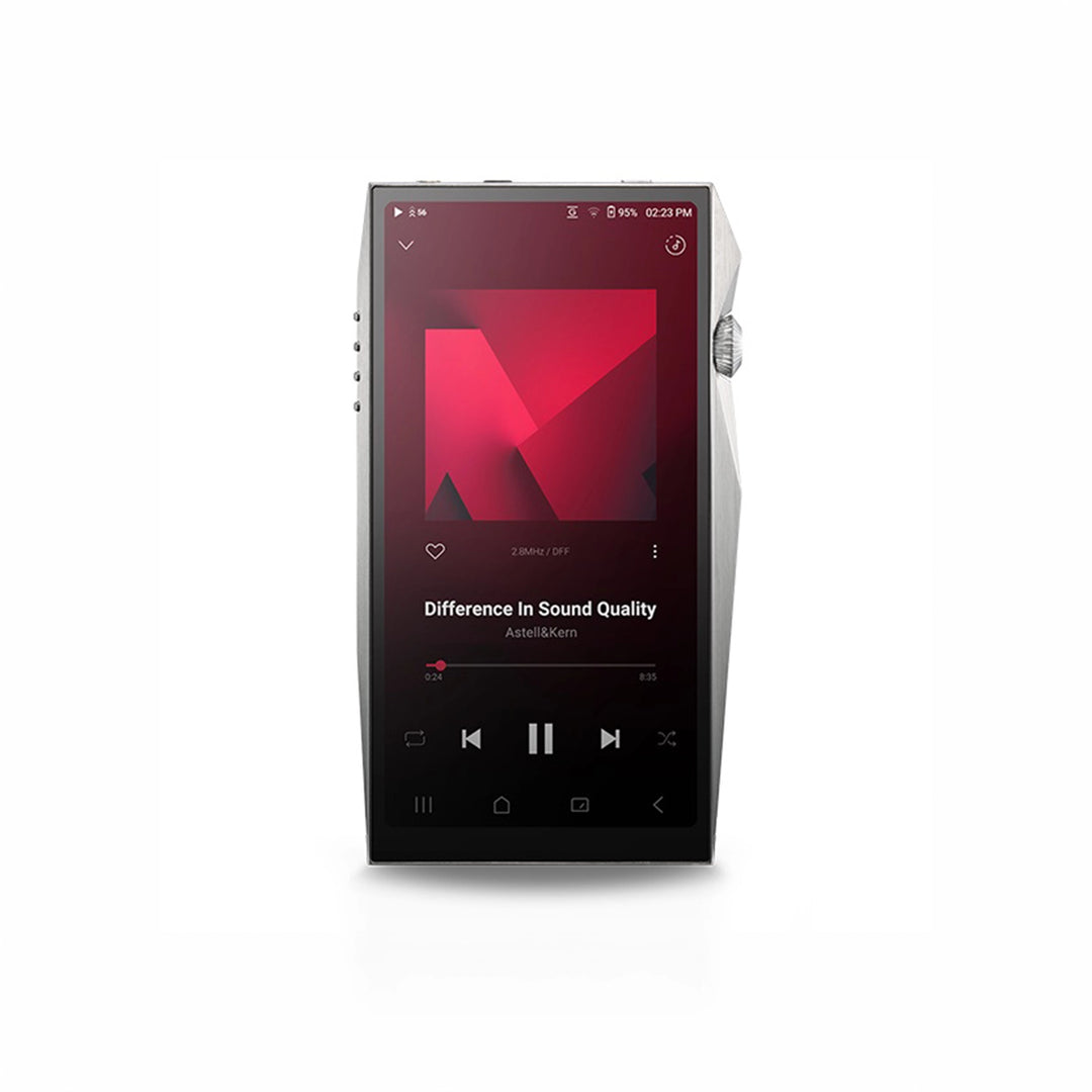 Astell&amp;Kern SP4000T digital audio player silver front whitebox