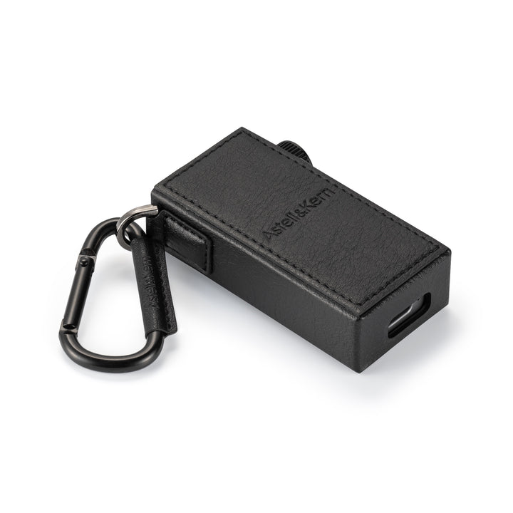 Astell&amp;Kern HB1 case front 3 quarter horizontal over white background