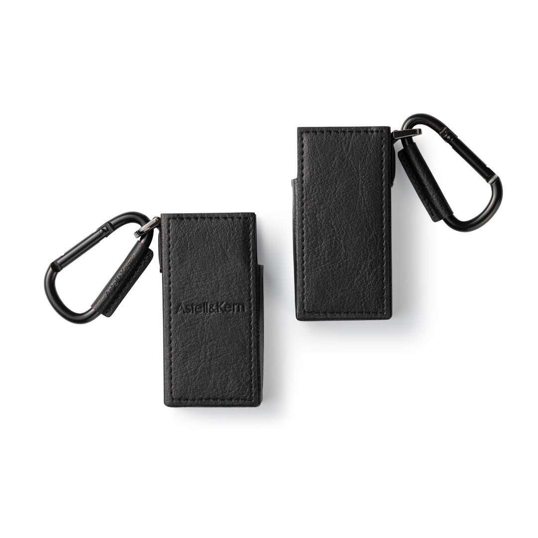 Astell&amp;Kern HB1 case x2 front and rear over white background