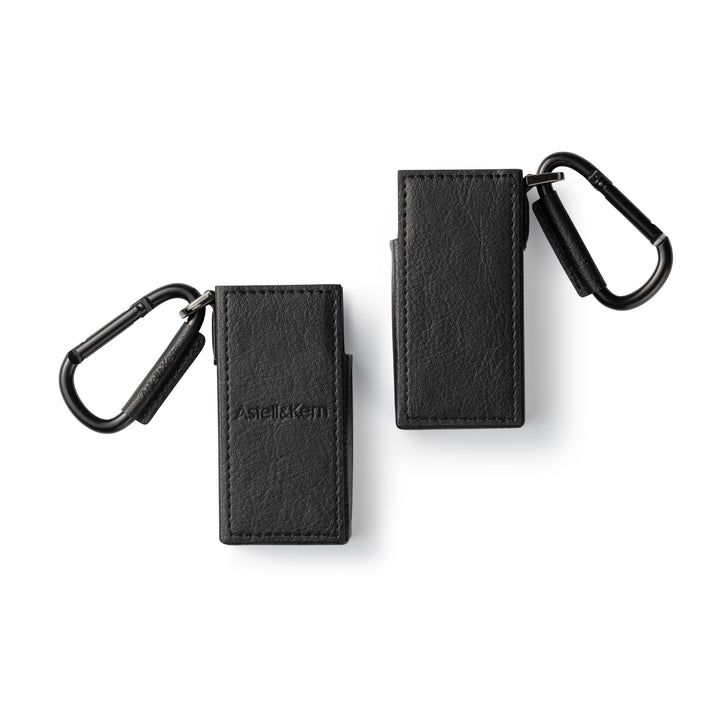 Astell&amp;Kern HB1 case x2 front and rear over white background