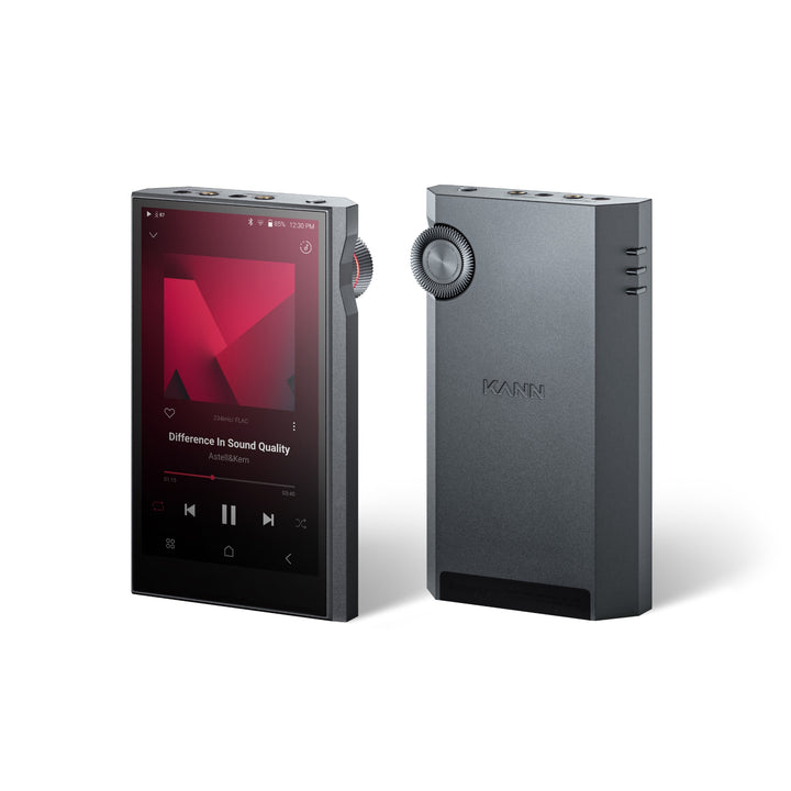 Astell&amp;Kern KANN Ultra front and back over white background