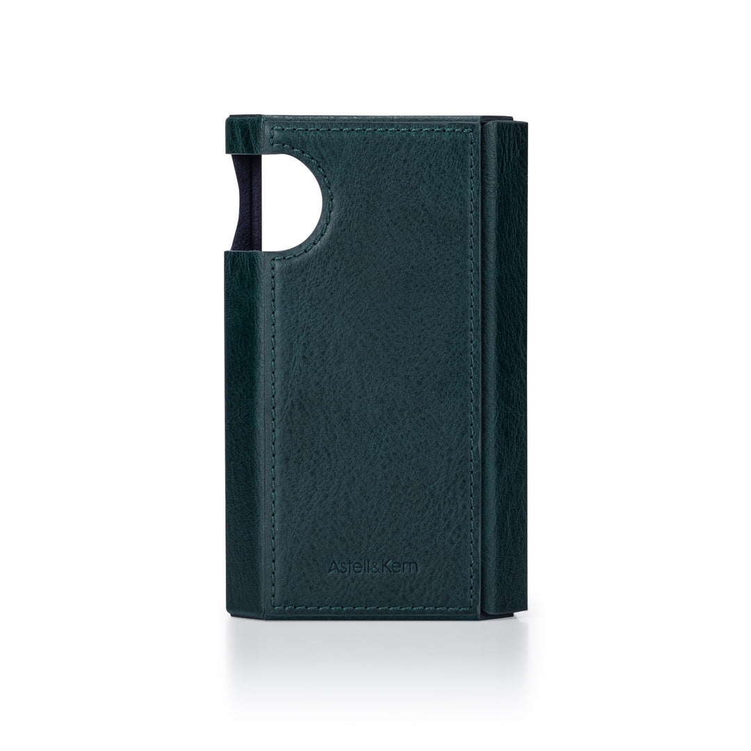 Astell&amp;Kern KANN Ultra blue case rear over white background