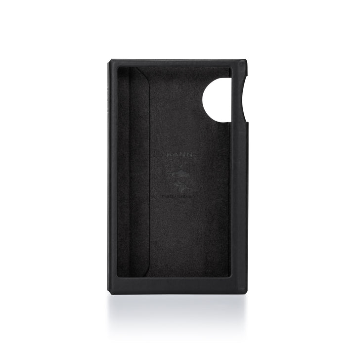 Astell&amp;Kern KANN Ultra black case front over white background