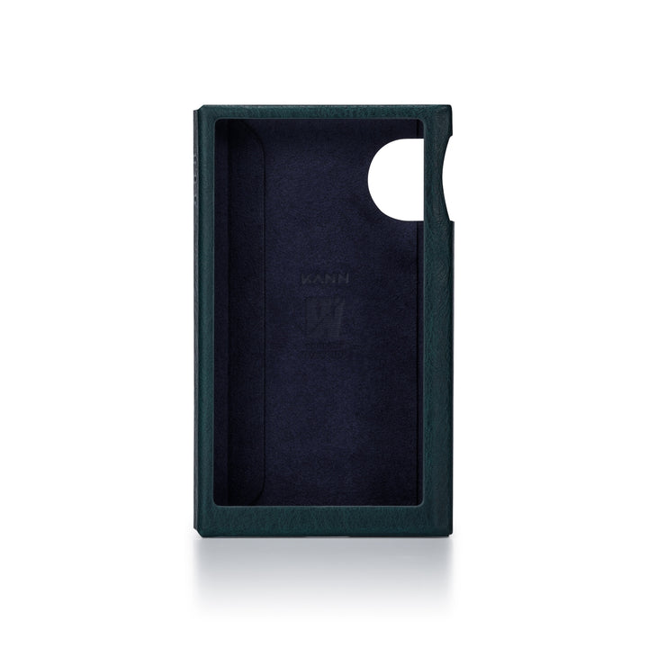 Astell&amp;Kern KANN Ultra blue case front over white background