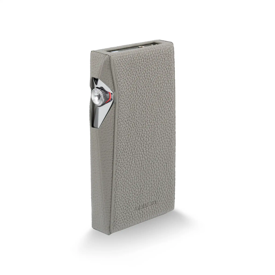 Astell&amp;Kern SP4000 DAP silver rear left 3 quarter angle in case whitebox