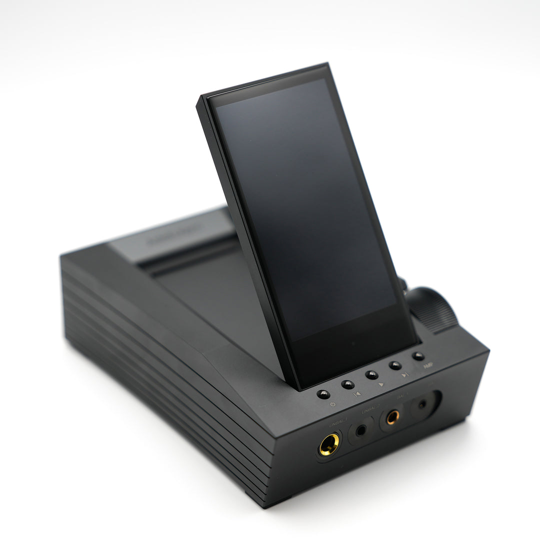 Astell&amp;Kern ACRO CA1000T DAP 3 quarter top front with LCD raised from Bloom Audio gallery