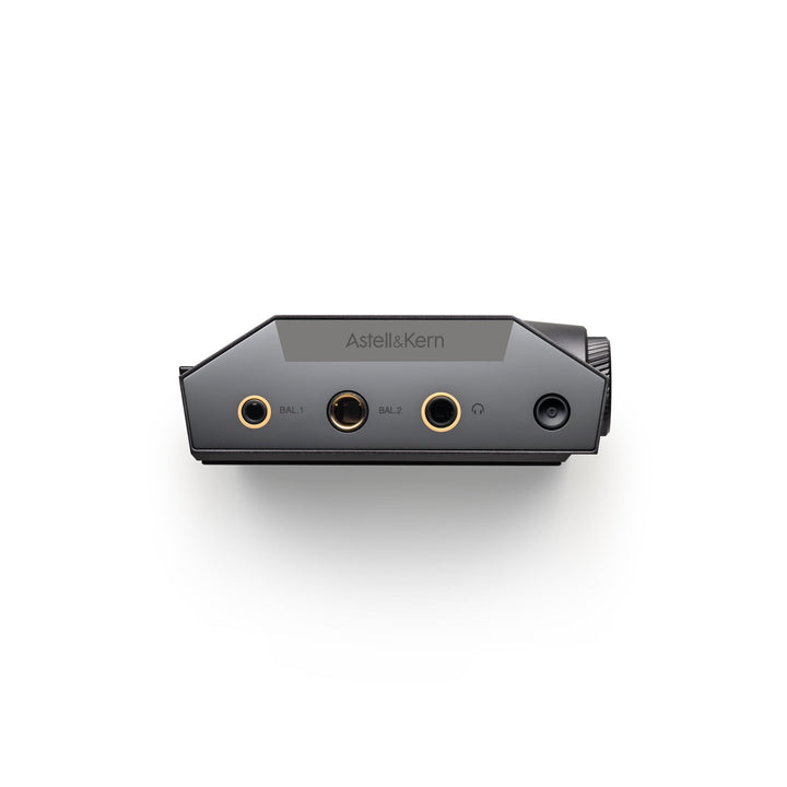 Astell&amp;Kern Kann Max Gray top highlighting connections over white background