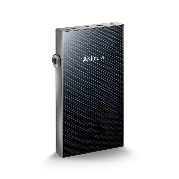 Astell&amp;Kern SE300 Titanium 3 quarter rear over white background