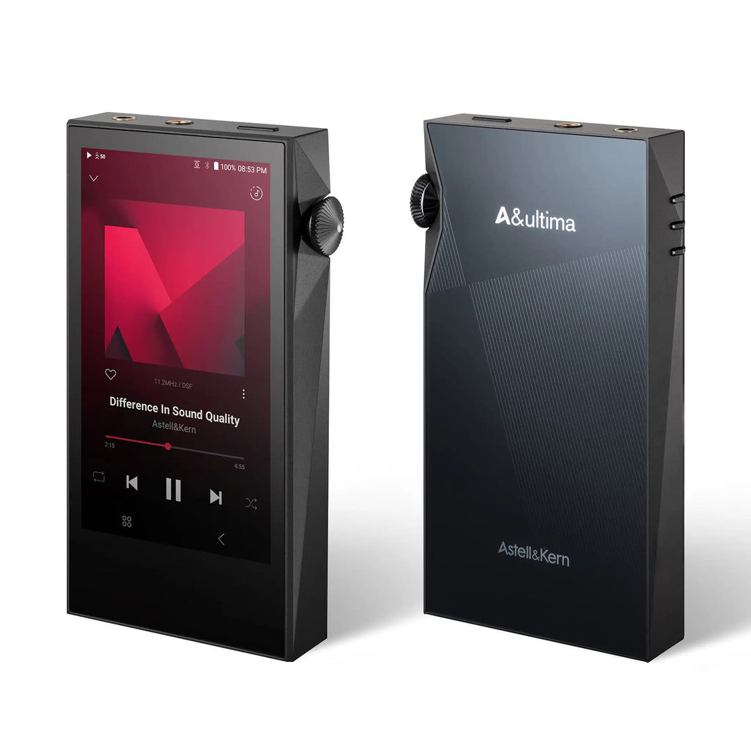 Astell&amp;Kern SP3000M x2 front and back quarter whitebox