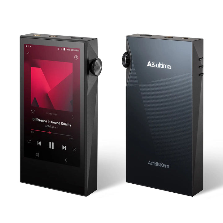 Astell&amp;Kern SP3000M x2 front and back quarter whitebox