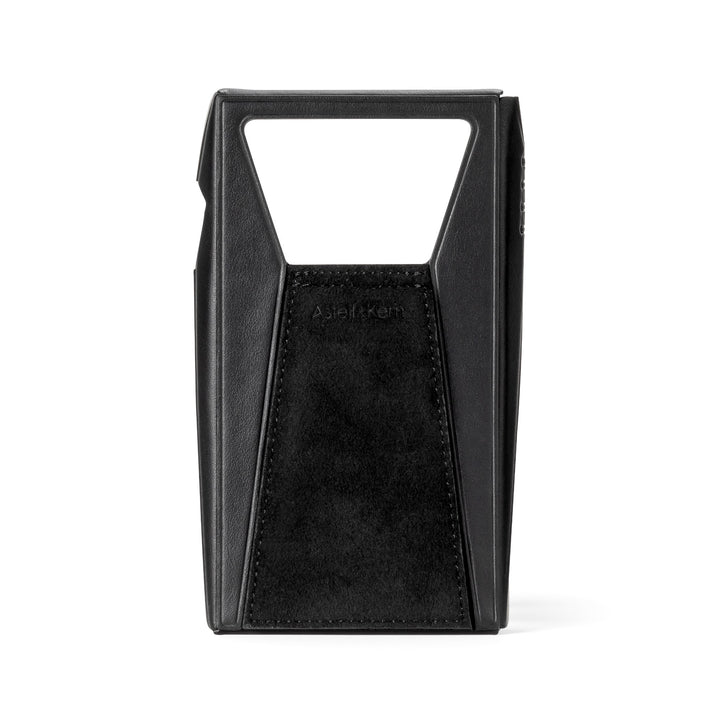 Astell&amp;Kern SP3000T black case rear eye level closeup over white background