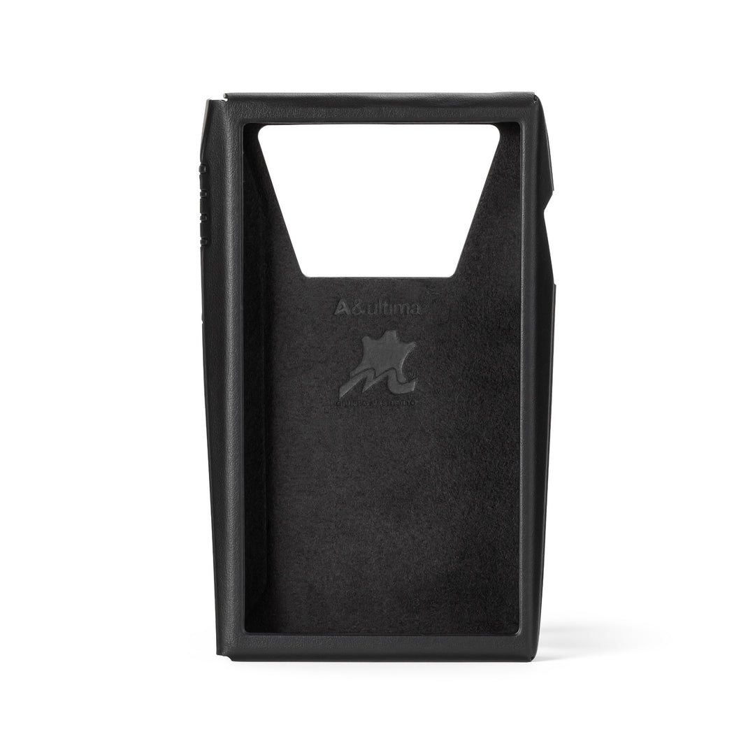Astell&amp;Kern SP3000T black case front eye level closeup over white background