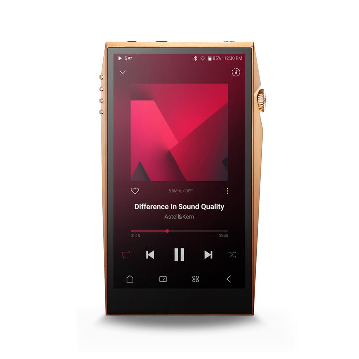 Astell&amp;Kern SP3000T front copper eye level over white background