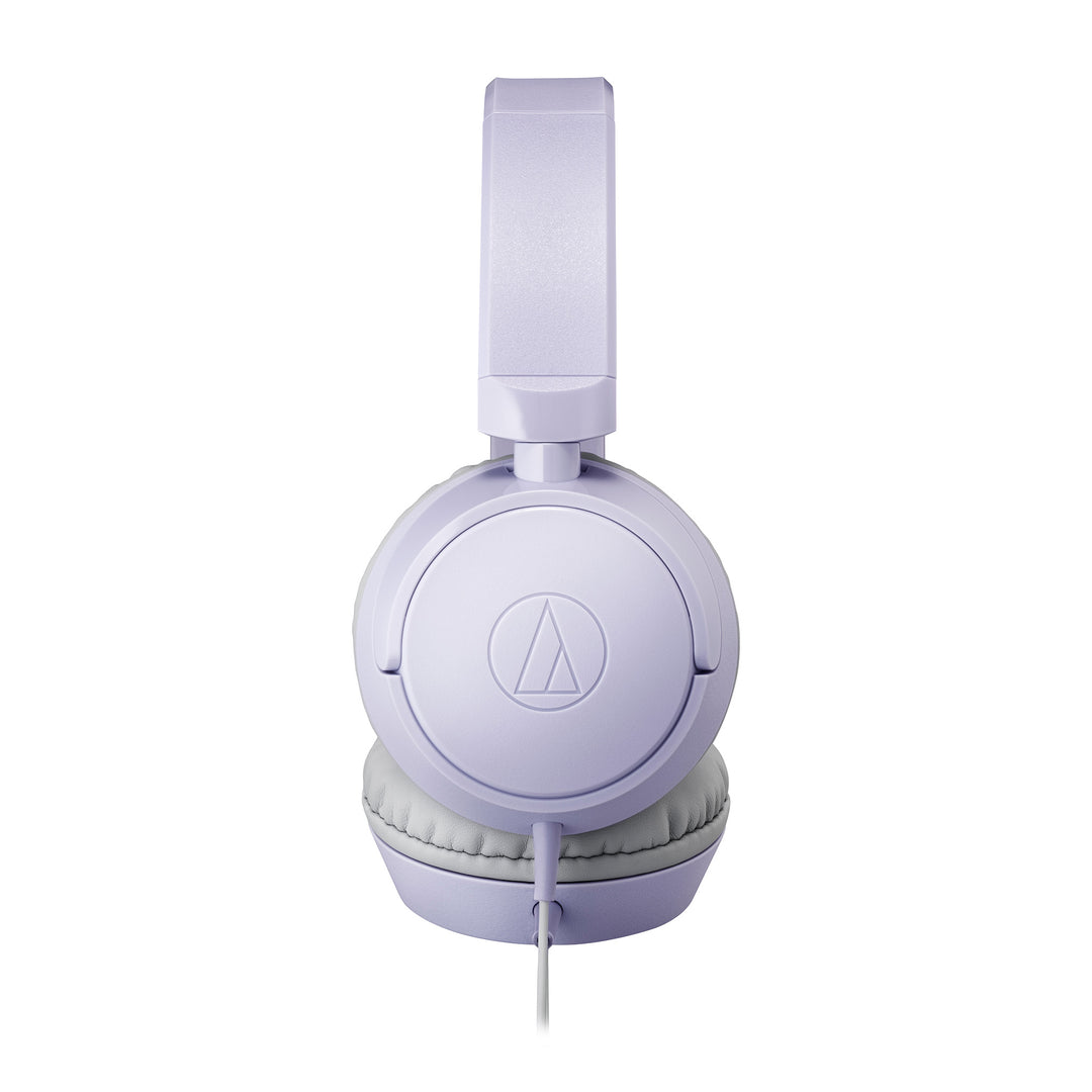 Audio-Technica ATH-S120C violet headphone profile whitebox