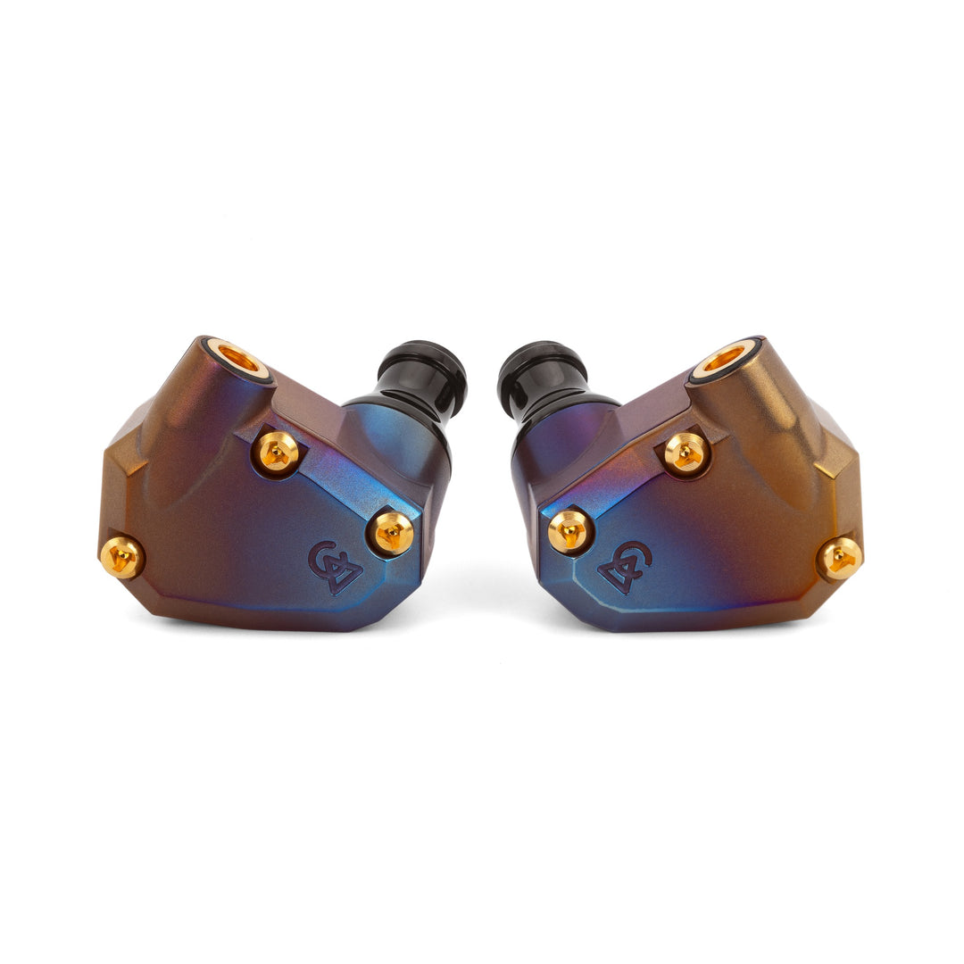 Campfire Audio Moon Rover front closeup over white background