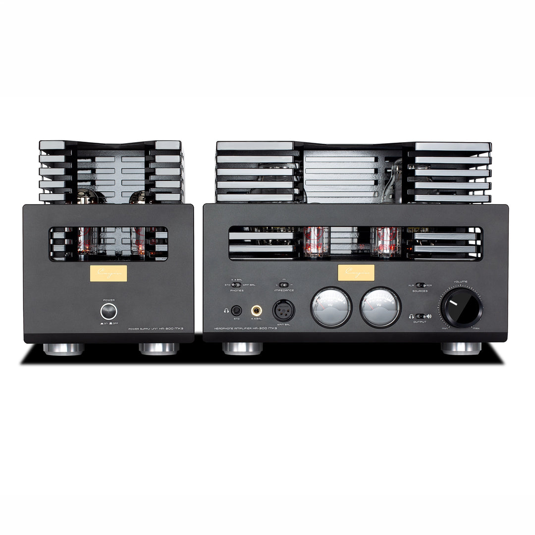 Cayin HA-300 MK3 headphone amplifier front center whitebox