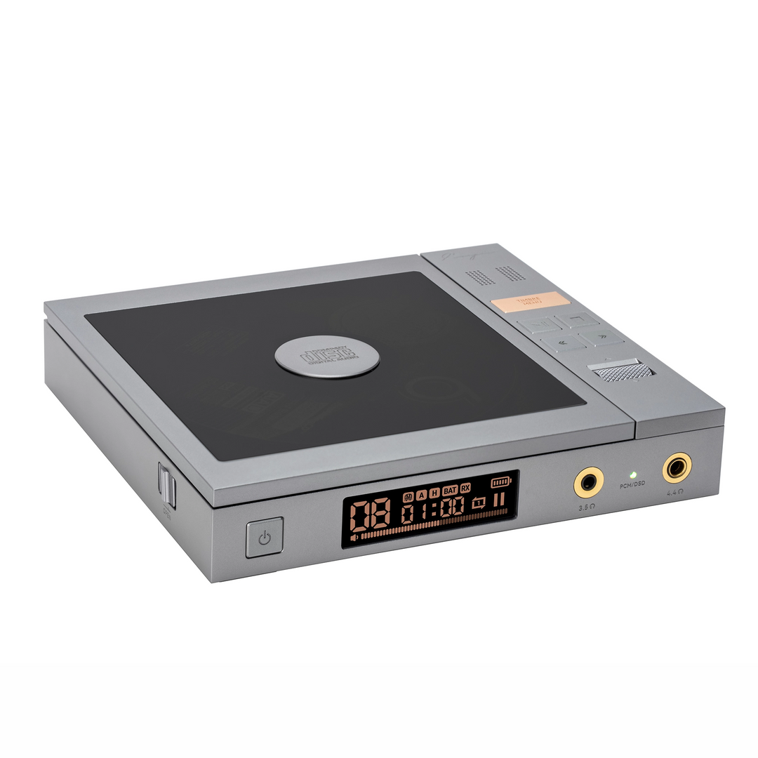 Cayin CP6 CD player front left 3 quarter whitebox