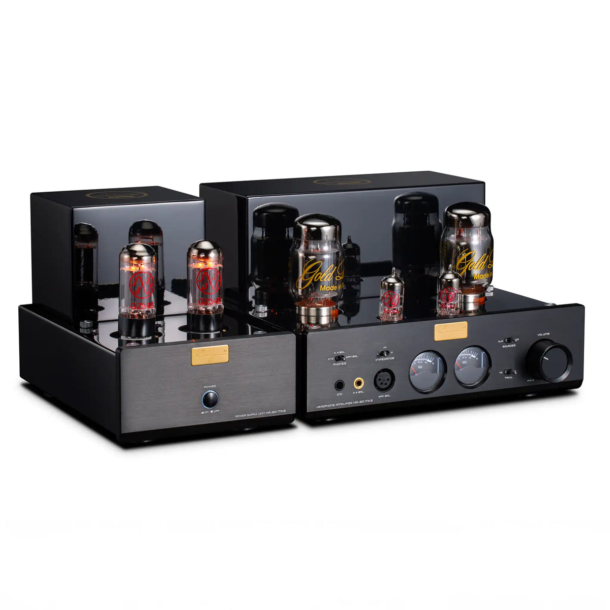 Cayin HA-6A MK2 black front right 3 quarter angle whitebox