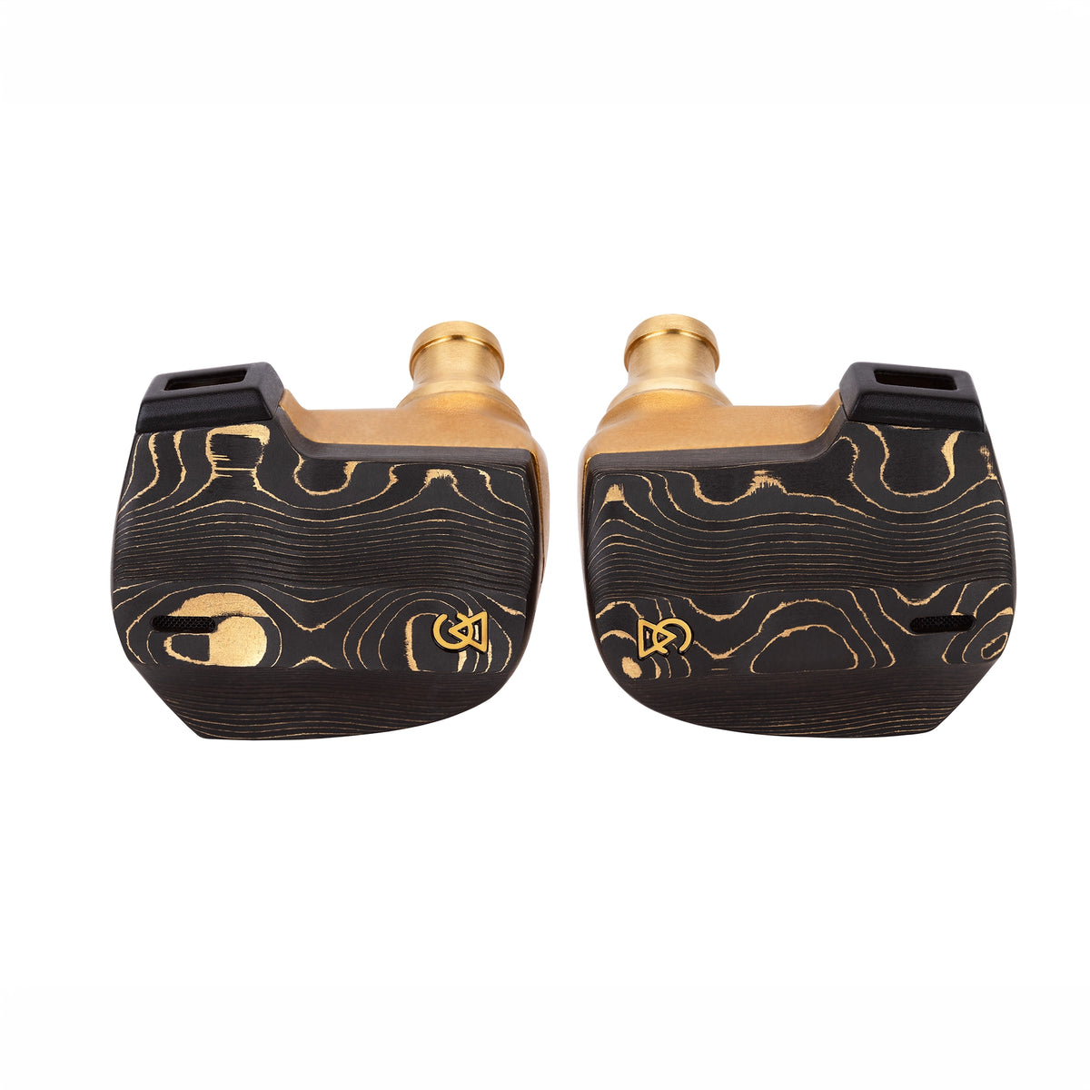 Campfire Audio Chimera gold front center whitebox