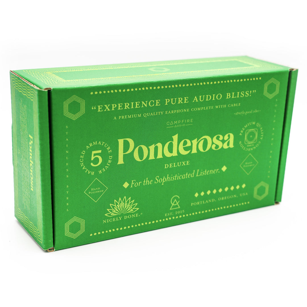 Campfire Audio Ponderosa deluxe retail box
