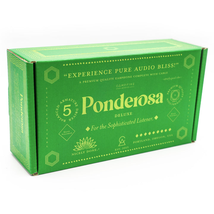 Campfire Audio Ponderosa deluxe retail box