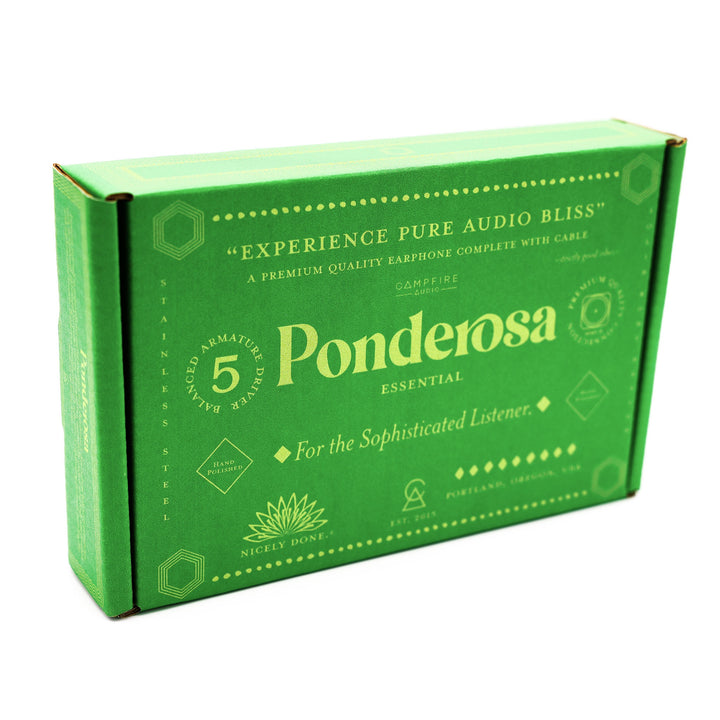 Campfire Audio Ponderosa essential retail box