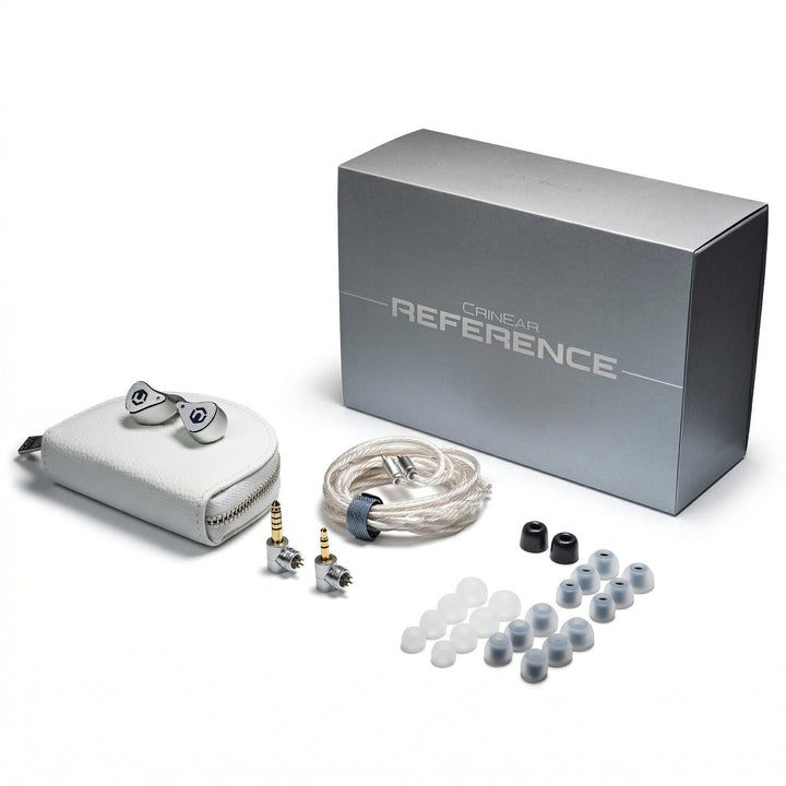 CrinEar Reference IEMs in the box whitebox