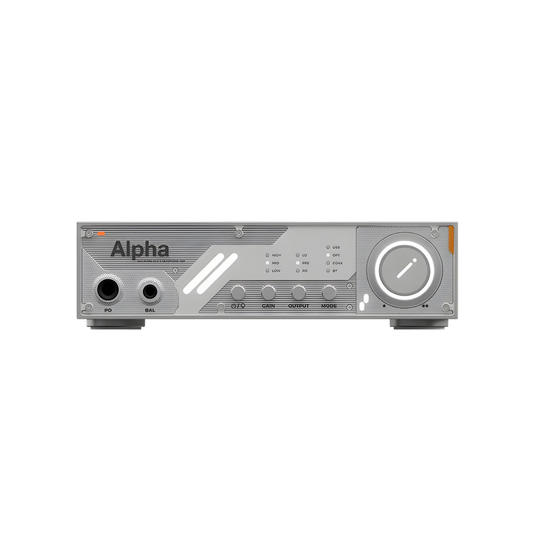 D&amp;A Alpha DAC and amp front center whitebox
