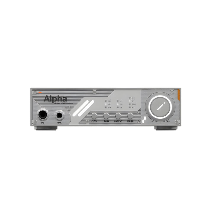 D&amp;A Alpha DAC and amp front center whitebox