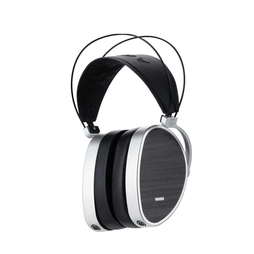 Dan Clark Audio AEON CORE headphone front right 3 quarter whitebox