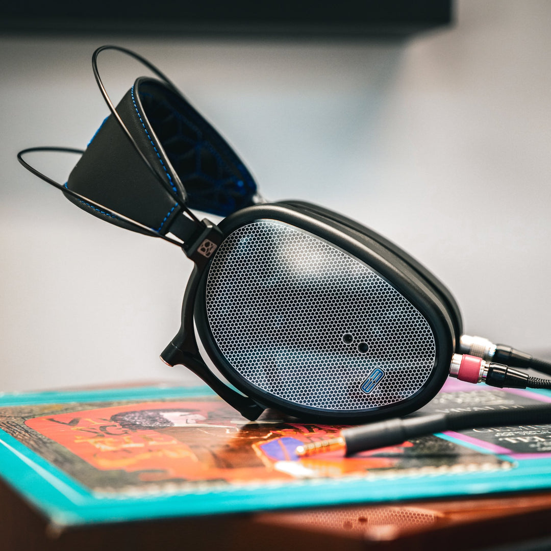 Dan Clark E3 profile with attached stock cable over vinyl jacket