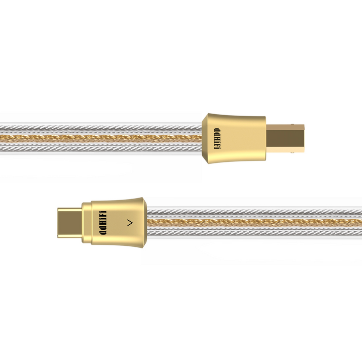 ddHiFi TC19BC Gold Flagship Cable | Pure Silver Digital Signal Cable