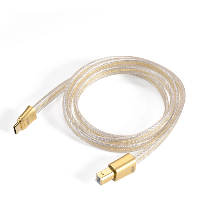 ddHiFi TC19BC Gold Flagship Cable | Pure Silver Digital Signal Cable