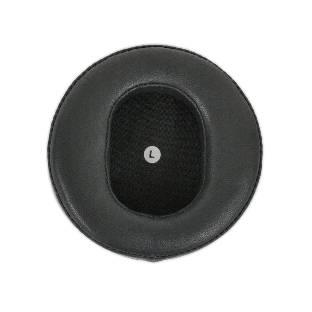 Dekoni Audio Audeze Maxwell single sheepskin earpad front over white background