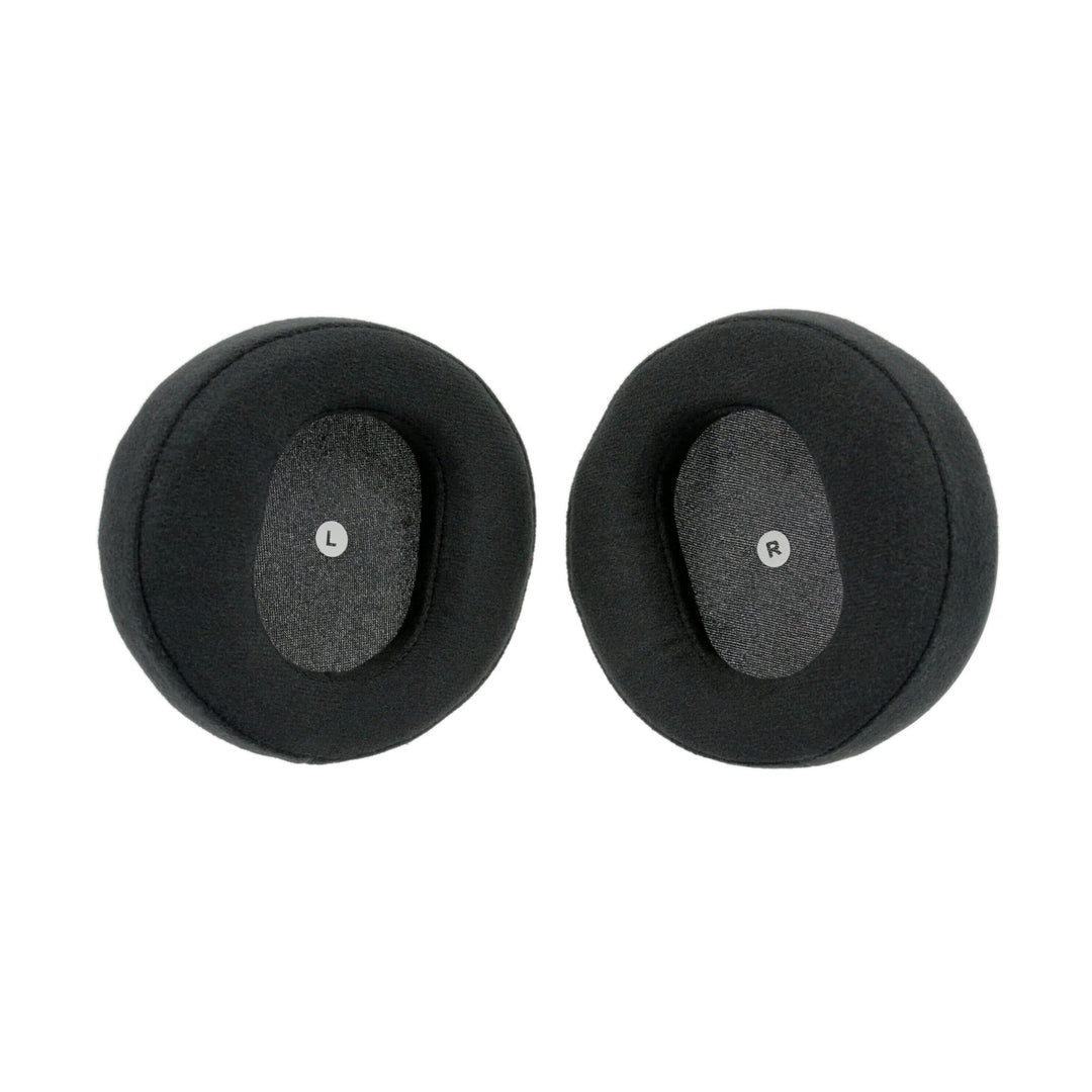 Dekoni Audio Audeze Maxwell velour earpads front over white background