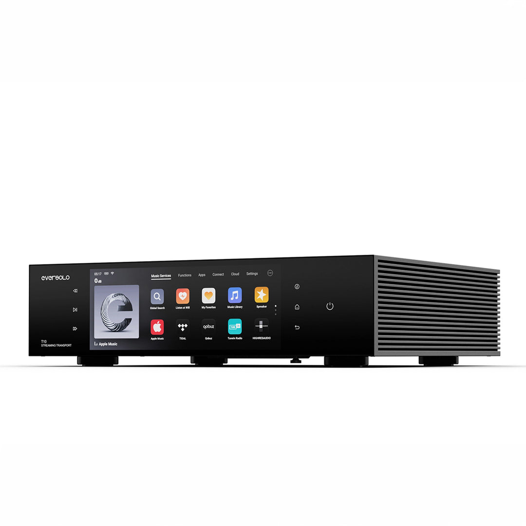 EverSolo T10 streamer front right 3 quarter whitebox
