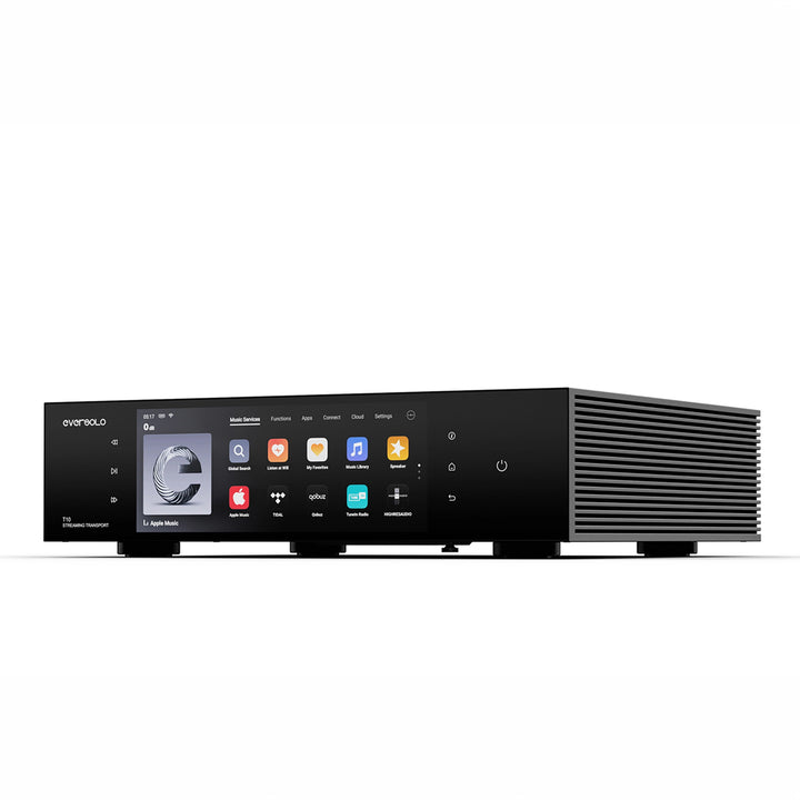 EverSolo T10 streamer front right 3 quarter whitebox