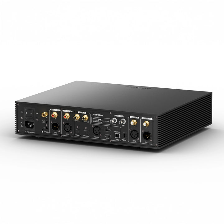 EverSolo DAC-Z10 sitting rear left 3 quarter whitebox