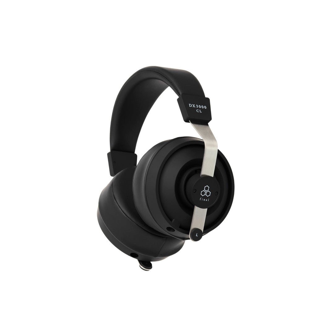 Final Audio DX3000 CL headphone left sideview 3 quarter angle whitebox