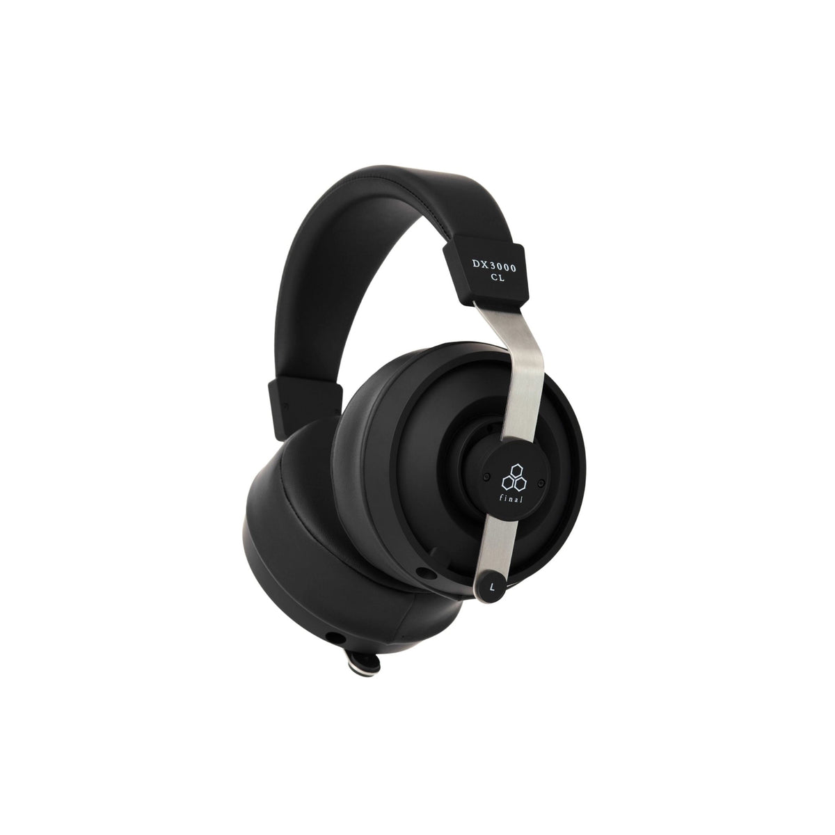 Final Audio DX3000 CL headphone left sideview 3 quarter angle whitebox