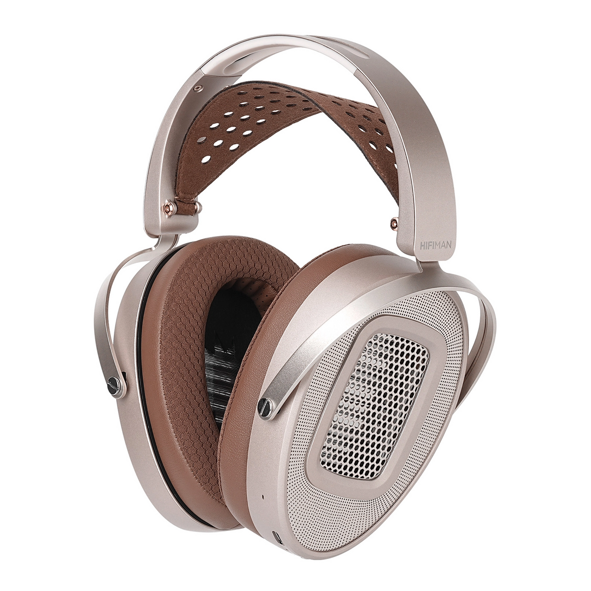 HIFIMAN HE1000 WiFi headphones front right 3 quarter whitebox