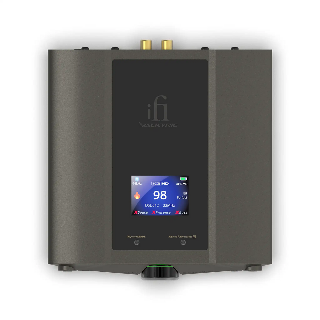 iFi Audio iDSD Valkyrie black amp top bird&