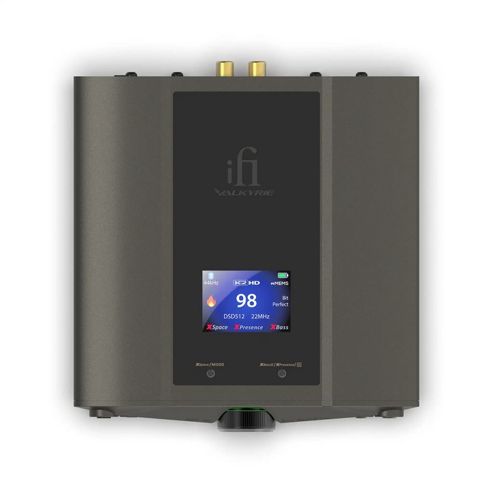 iFi Audio iDSD Valkyrie black amp top bird&