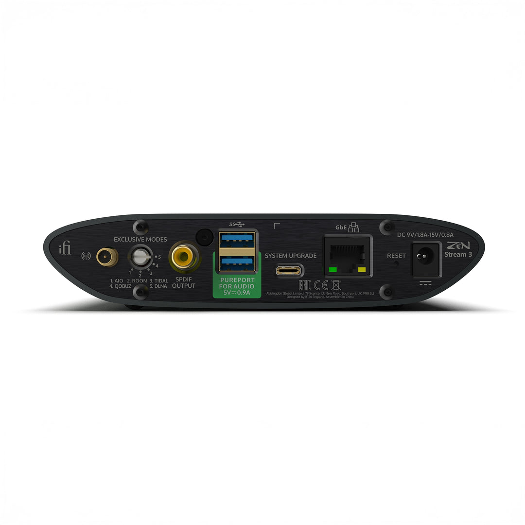 iFi Zen Stream 3 rear eye level whitebox