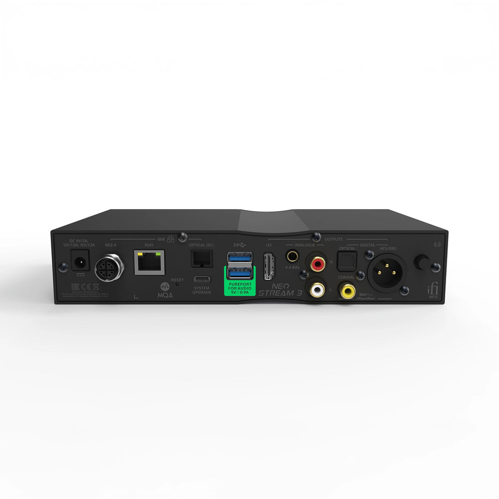 iFi NEO Stream 3 rear center whitebox